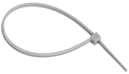 Хомут 2.5х150мм P6.6 стандартный сер. (уп.100шт) IEK UHH30-D025-150-100-K03