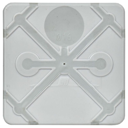 Коробка распаячная ОП КМ42435 80х80х40мм IP67 8 вводов сер. IEK UKO21-080-080-040-K41-66