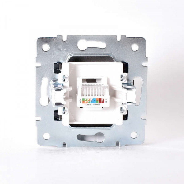 Розетка компьютерная 1-м СП Karina RJ45 механизм черн. бархат LEZARD 707-4288-139 Розетка компьютерная 1-м СП Karina RJ45 механизм черн. бархат LEZARD 707-4288-139
