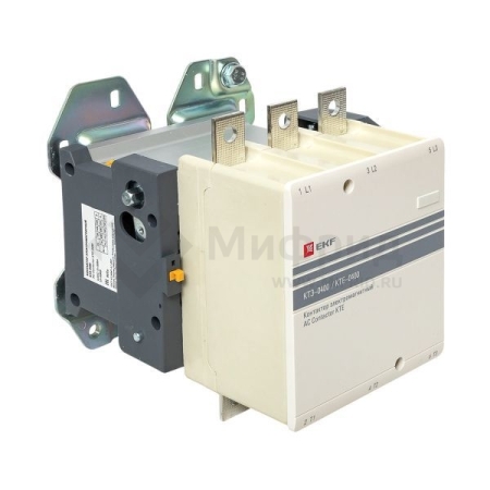Контактор КТЭ-2 400А кат. 230В AC 1НО EKF ctr-b-400