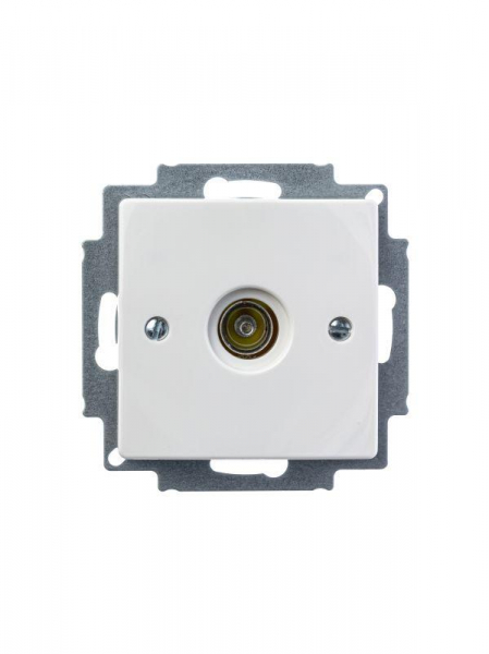 Розетка телевизионная одиночная TV Basic механизм альп. бел. ABB 2CKA001724A4276 Розетка телевизионная одиночная TV Basic механизм альп. бел. ABB 2CKA001724A4276