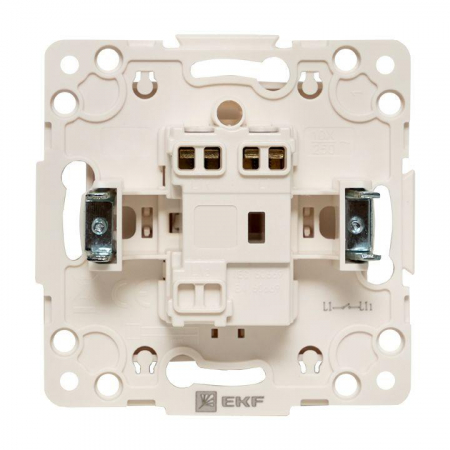 Выключатель 1-кл. Стокгольм 10А винтов. клеммы механизм бел. PROxima EKF EYV10-121-20