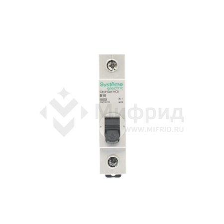 Выключатель автоматический 1п City9 Set (АВ) B 10А 6кА 230В SE C9F16110