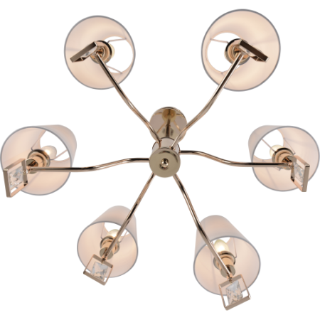 Люстра Cristal 2095-306 6хЕ14 40Вт классика Rivoli Б0062113 Люстра Cristal 2095-306 6хЕ14 40Вт классика Rivoli Б0062113