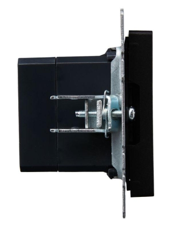 Розетка BRITE USB A+C 18Вт РЮ11-1-БрЧ механизм черн. IEK BR-U22-018-K02