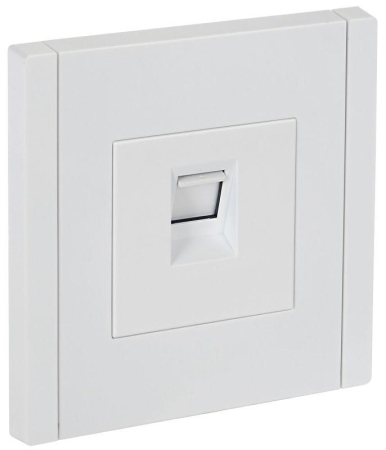 Розетка компьютерная RJ45 кат.5E FORTE&PIANO FP232 бел. IEK FP-K10-1-K01 Розетка компьютерная RJ45 кат.5E FORTE&PIANO FP232 бел. IEK FP-K10-1-K01