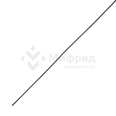 Трубка термоусадочная двустенная клеевая 4.8/1.6 (3:1) черн. 1м Rexant 20-4808
