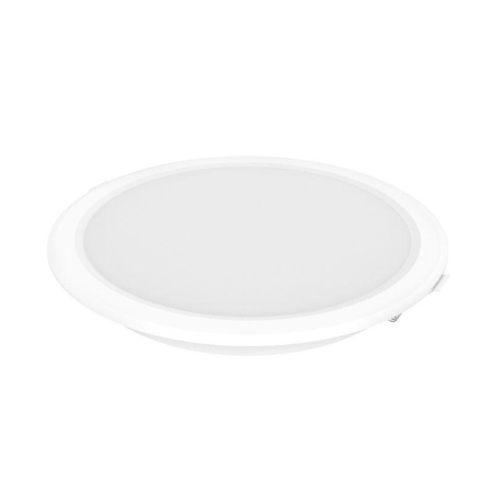 Светильник светодиодный Elementary Downlight 26Вт 4000К 2250лм 170-260В IP20 220х26 круг монтаж бел. GAUSS 997520224 Светильник светодиодный Elementary Downlight 26Вт 4000К 2250лм 170-260В IP20 220х26 круг монтаж бел. GAUSS 997520224