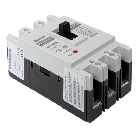 Выключатель автоматический 3п 63/40А 25кА ВА-99М PROxima EKF mccb99-63-40m Выключатель автоматический 3п 63/40А 25кА ВА-99М PROxima EKF mccb99-63-40m