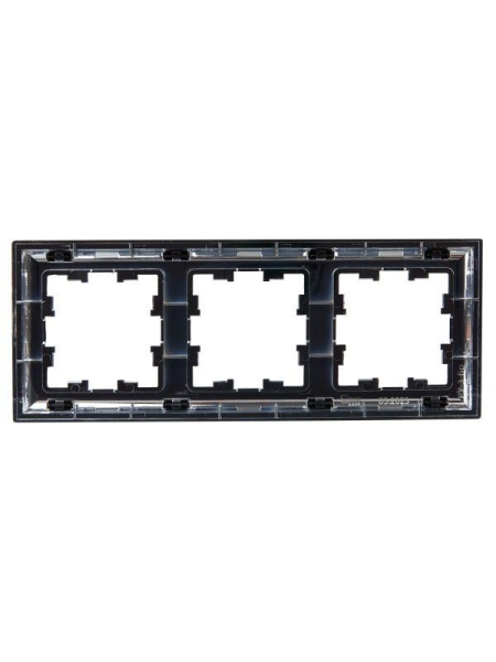 Рамка 3-м BRITE РУ-3-Бр хром/черн. IEK BR-M32-12-2-K23 Рамка 3-м BRITE РУ-3-Бр хром/черн. IEK BR-M32-12-2-K23