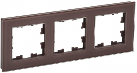 Рамка 3-м BRITE РУ-3-2-БрТБ стекло темн. бронза IEK BR-M32-G-K45 Рамка 3-м BRITE РУ-3-2-БрТБ стекло темн. бронза IEK BR-M32-G-K45