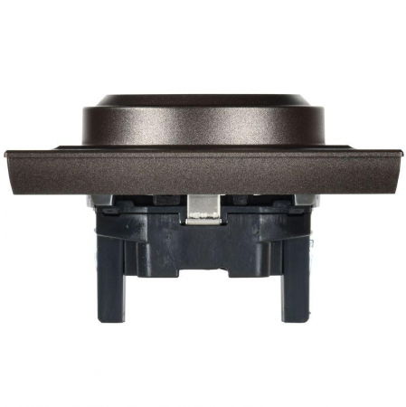 Розетка 2-м СП BRITE РС12-3-БрТБ 16А в сборе с заземл. без защ. шторок бронза IEK BR-R21-16-K45-F