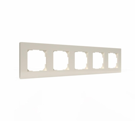 Рамка 5-м Pixel беж. TOKOV ELECTRIC TKE-PX-RM5-C02