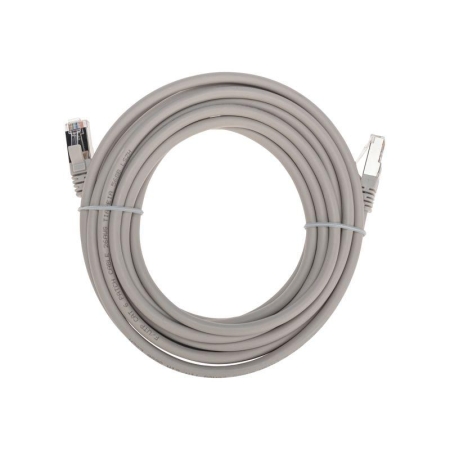 Патч-корд F/UTP кат.6 RJ45-RJ45 26AWG LSZH 5м сер. Rexant 02-0210-5 Патч-корд F/UTP кат.6 RJ45-RJ45 26AWG LSZH 5м сер. Rexant 02-0210-5