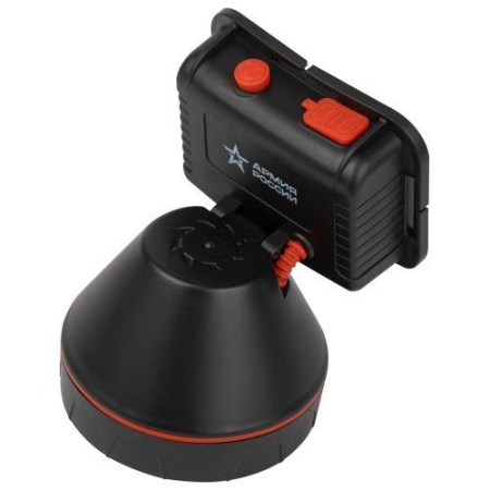 Фонарь аккумуляторный налобный светодиодный АРМИЯ РОССИИ GA-803 5Вт 135Лм Вектор 3 режима Эра Б0056112