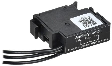 Контакт дополнительный правый MCCB типоразмер G; H; I 1НО 1НЗ ARMAT IEK AR-MCCBD-AU-000-0-11-C Контакт дополнительный правый MCCB типоразмер G; H; I 1НО 1НЗ ARMAT IEK AR-MCCBD-AU-000-0-11-C