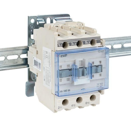 Контактор КМЭ 40А кат. 195.5-253В AC 1НО+1НЗ EKF ctr-s-40-220 Контактор КМЭ 40А кат. 195.5-253В AC 1НО+1НЗ EKF ctr-s-40-220