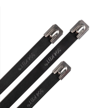 Хомут кабельный СКС-П (304) 4.6х250 стальной с покрытием (уп.100шт) Fortisflex 74932