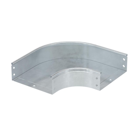 Угол для лотка горизонтальный 90град. 150х50 CPO 90 в компл. с крепежн. элемент. цинк-ламель DKC 36003KZL