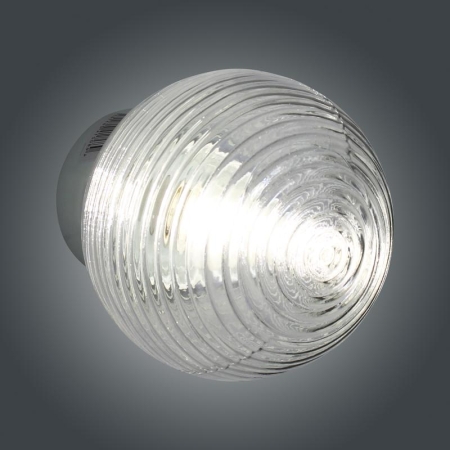 Светильник НББ 64-60-080 "Кольца" d150 1х60Вт E27 IP20 корпус прямой бел. Элетех 1005100153