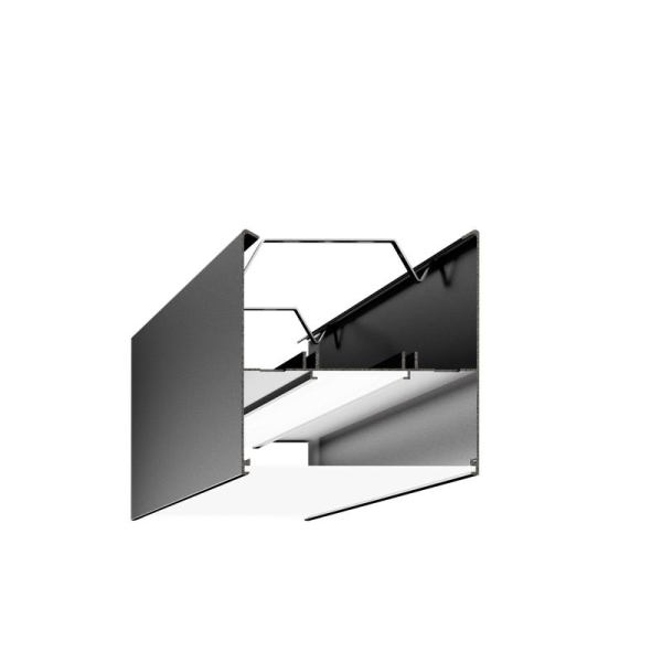 Светильник светодиодный ДПО/ДСО TS 02 S 48 OP 840 L1500 EL BK 1500х60х60 мм 40Вт 4000К IP20 подвесной линейный с БАП 3ч в компл. с тросом 3м черн. Русский Свет 11050224516