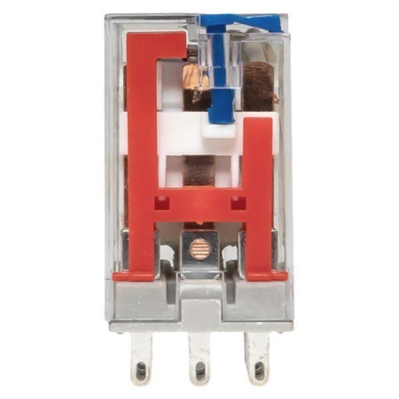 Реле промежуточное с кнопкой и мех. индикацией RPAt 22/3 10A 110В DC AVERES EKF rpat-22-3-110DC