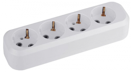 Колодка удлинителя 4-м с заземл. KX-4e Эра Б0028340 Колодка удлинителя 4-м с заземл. KX-4e Эра Б0028340