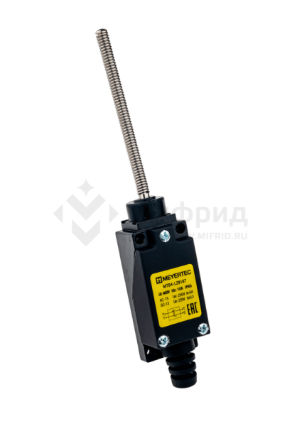 Выключатель концевой 6 A NO+NC IP65 пружинный на отклонение MTB4-LZ8167 ОВЕН 51729