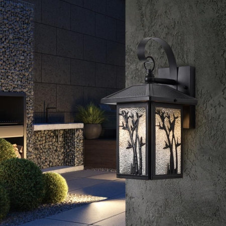 Светильник Saga 1х40Вт E27 IP44 бра настен. Voltega VGL7218WL-01B