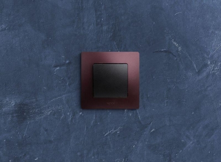 Выключатель 1-кл. СП Etika 10А IP20 250В 10AX авт. зажимы механизм антрацит IEK 672601