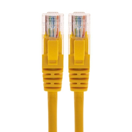 Патч-корд U/UTP CAT 5e RJ45-RJ45 26AWG LSZH желт. 0.5м Rexant 02-0105-05 Патч-корд U/UTP CAT 5e RJ45-RJ45 26AWG LSZH желт. 0.5м Rexant 02-0105-05
