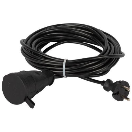 Удлинитель-шнур 1х10м без заземл. ПВС 2х0.75 GREEN LINE BUH-6-10m Эра Б0065112