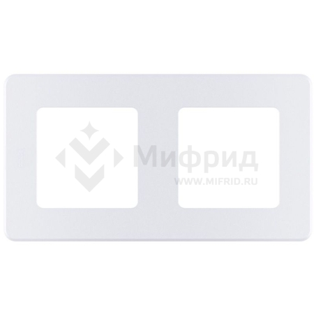 Рамка 2-м СП Inspiria IP20 жемчуж. IEK 673946