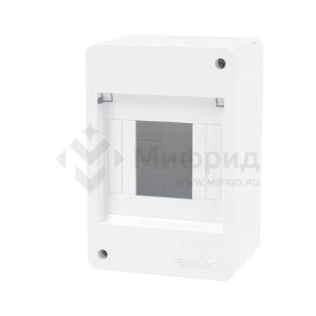 Щиток настенный Фрейм (FRAME) ЩРн-п-4 4мод. без дверцы бел. DKC F04W0W0