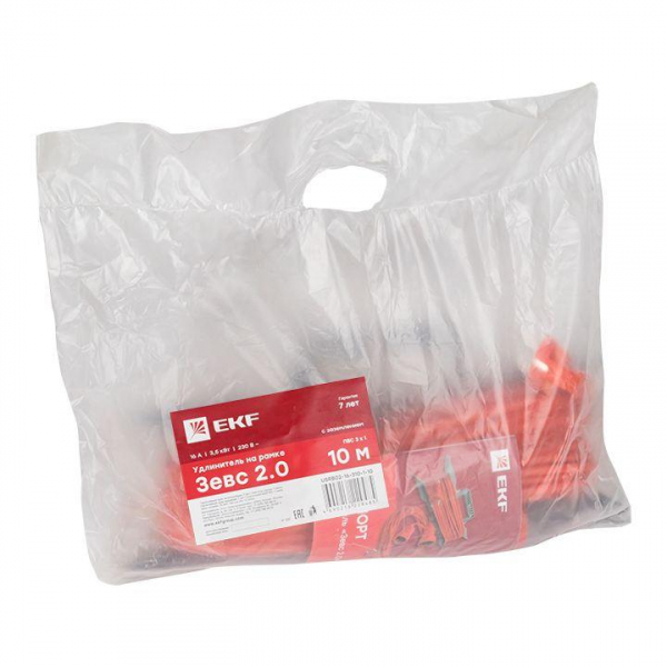 Удлинитель-шнур на рамке 1х10м с заземл. 16 IP20 Зевс 2.0 3.5кВт ПВС 3х1 PROxima EKF USRB02-16-310-1-10 Удлинитель-шнур на рамке 1х10м с заземл. 16 IP20 Зевс 2.0 3.5кВт ПВС 3х1 PROxima EKF USRB02-16-310-1-10