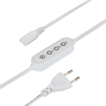 Таймер для фитосветильника FITO-LINETIME (2-pin) с проводом 1.5 м Эра Б0059056 Таймер для фитосветильника FITO-LINETIME (2-pin) с проводом 1.5 м Эра Б0059056