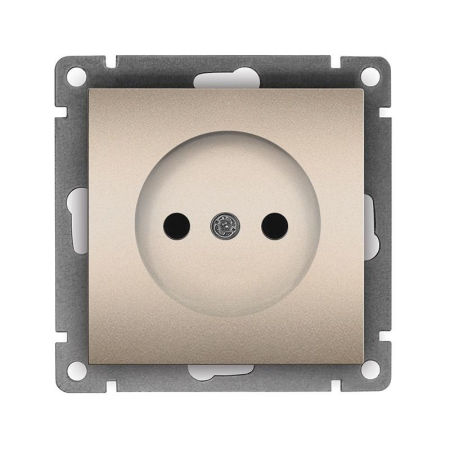 Розетка 1-м СП Афина 16А IP20 без заземл. механизм шампань Universal A0022-Br Розетка 1-м СП Афина 16А IP20 без заземл. механизм шампань Universal A0022-Br