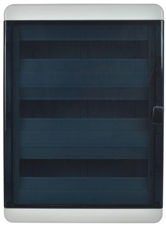 Корпус КМПн-54 TEKFOR IP65 черн. прозр. дверь пластик. IEK TF5-KP72-N-54-65-K03-K02