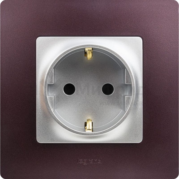Рамка 1-м СП Etika IP20 сливовый IEK 672561