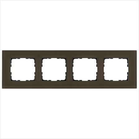 Рамка 4-м G-Glass стекло каперсовый Jasmart G1004GT Рамка 4-м G-Glass стекло каперсовый Jasmart G1004GT