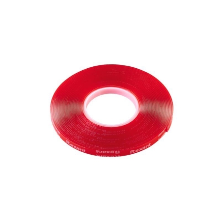 Лента клейкая двухсторонняя прозрачная на VHB акриловой основе 6ммх5м Rexant 09-6055