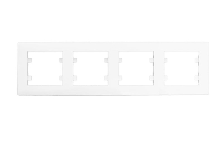 Рамка 4-м Karea RIZZ бел. Makel 88001704 Рамка 4-м Karea RIZZ бел. Makel 88001704
