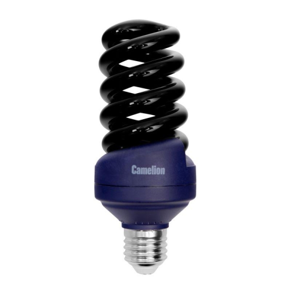 Лампа люминесцентная компакт. LH26 FS BLB 26Вт спиральная E27 220В УФ Camelion 11066