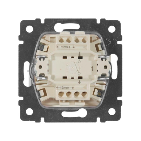 Выключатель 1-кл. СП Valena 10А IP31 250В механизм сл. кость IEK 774301