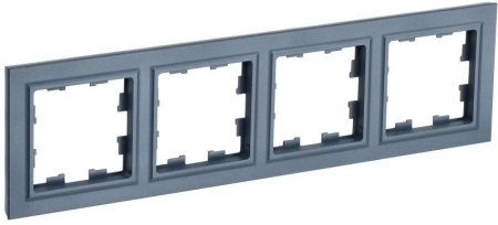 Рамка 4-м BRITE РУ-4-БрМ маренго IEK BR-M42-K35 Рамка 4-м BRITE РУ-4-БрМ маренго IEK BR-M42-K35
