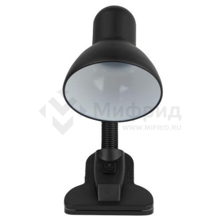 Светильник настольный N-102-E27-40W-BK матов. черн. Эра C0041424