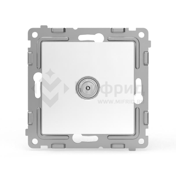 Коннектор TV СП Pixel механизм бел. TOKOV ELECTRIC TKE-PX-A1C-C01