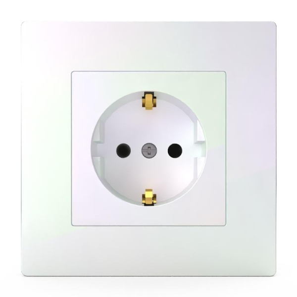 Розетка 1-м СП Pixel 16А IP20 с заземл. защ. шторки в сборе перламутр. TOKOV ELECTRIC TKE-PX-R1FZSF-C04 Розетка 1-м СП Pixel 16А IP20 с заземл. защ. шторки в сборе перламутр. TOKOV ELECTRIC TKE-PX-R1FZSF-C04