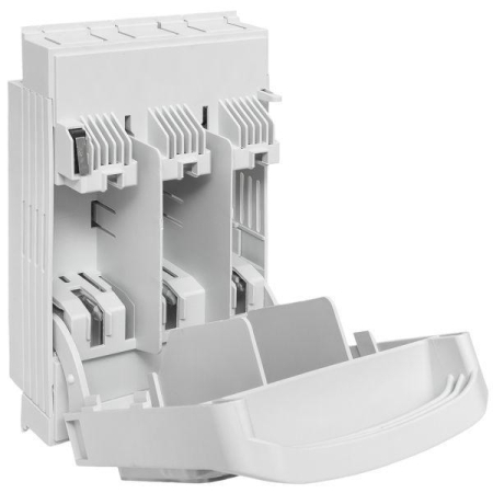 Выключатель-разъединитель УВРЭ v2 160А с доп. контактом (NO+NC) откидного типа под предохранители ППН (габ.00) EKF uvre2-160