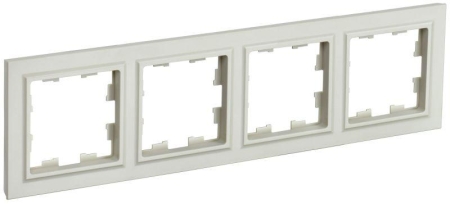 Рамка 4-м BRITE РУ-4-БрКр беж. IEK BR-M42-K10 Рамка 4-м BRITE РУ-4-БрКр беж. IEK BR-M42-K10